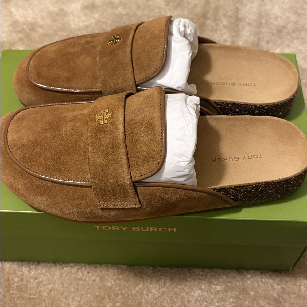 Tory Burch Everly Cork Mule - Picture 3 of 9